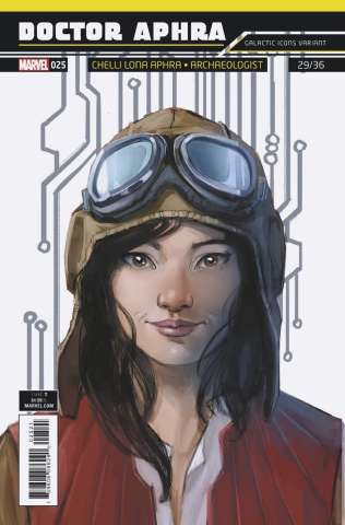 Star Wars: Doctor Aphra #25 (Reis Galactic Icon Cover)