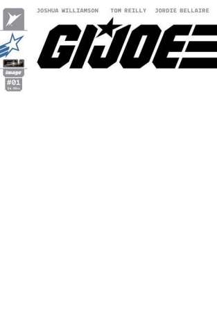 G.I. Joe #1 (Blank Sketch Cover)