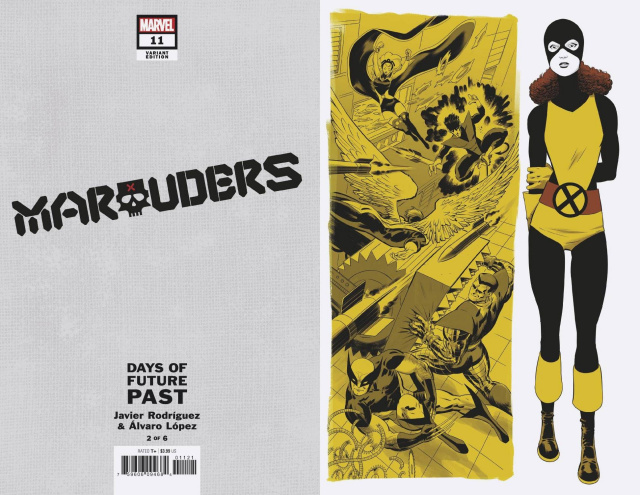 Marauders #11 (Rodriguez Days of Future Past Cover)