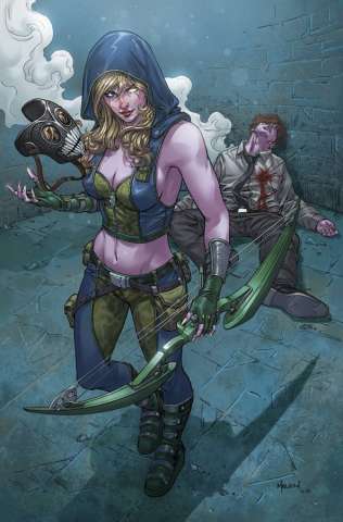 Grimm Fairy Tales: Robyn Hood #9 (Plague Malsuni Cover)