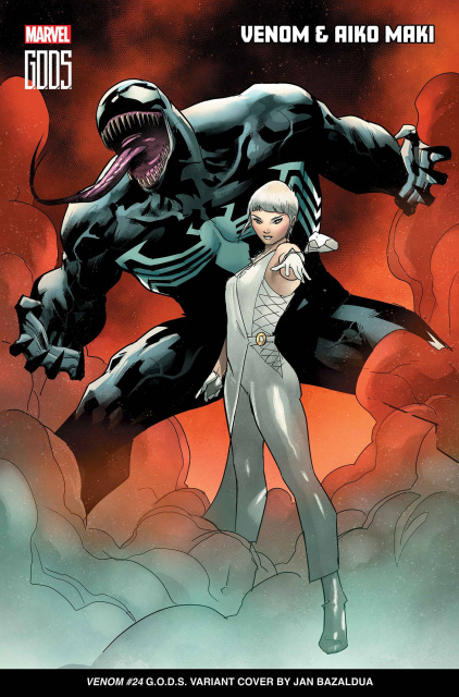 Venom #24 (Jan Bazaldua G.O.D.S. Cover)