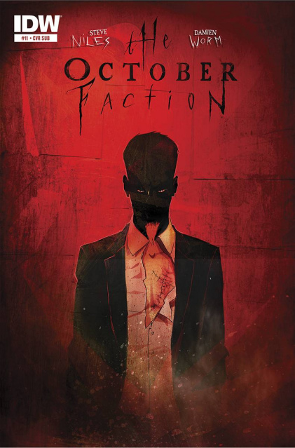 The October Faction #11 (Subscription Cover)