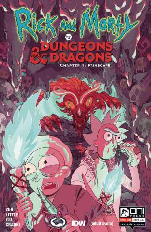 Rick and Morty vs. Dungeons & Dragons II: Painscape #2 (Goux Cover)
