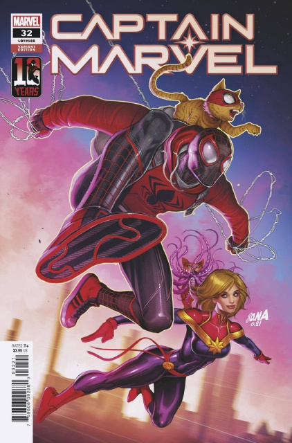 Captain Marvel #32 (Nakayama Miles Morales 10th Anniversary Cover)