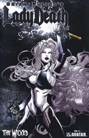 Lady Death: The Wicked #1/2 (Platinum Foil Cover)