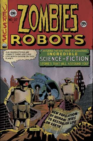 Zombies vs. Robots #7 (EC Subscription Cover)