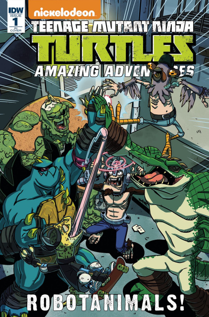 Teenage Mutant Ninja Turtles: Amazing Adventures - Robotanimals #1 (10 Copy Cover)