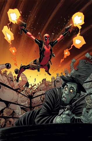 Deadpool #4 (Moore Cover)