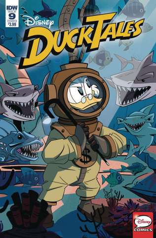 DuckTales #9 (Ghiglione Cover)