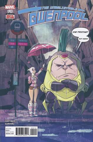 Gwenpool #3 (Stacey Lee 2nd Printing)
