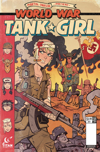 Tank Girl: World War Tank Girl #2 (Parson Cover)