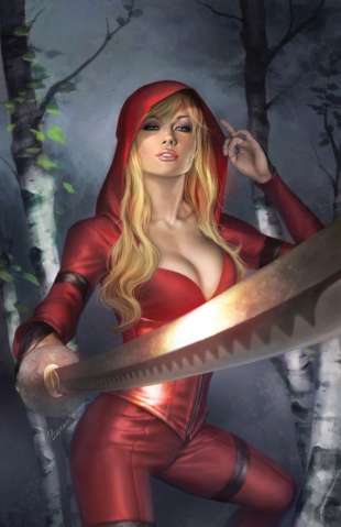 Grimm Fairy Tales: Red Agent - The Human Order #1 (Burns Cover)