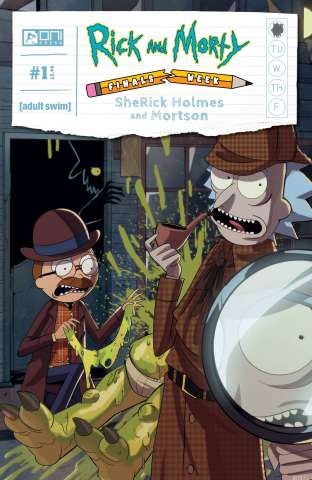 Rick and Morty: Sherick Holmes and Mortson #1 (Tramontan Cover)