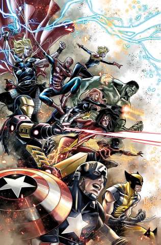 Astonishing X-Men #7 (Checchetto Avengers Cover)