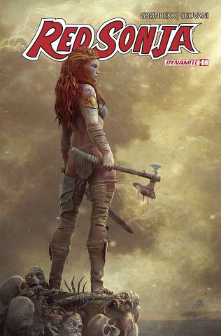 Red Sonja #8 (Barends Cover)