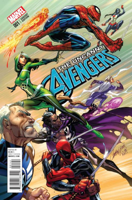 Uncanny Avengers #1 (Campbell Cover)
