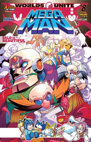 Mega Man #51 (Skelly Cover)