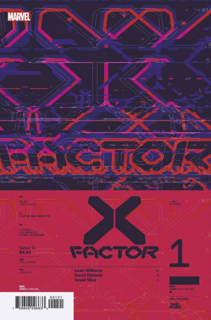 X-Factor #1 (Muller Design Cover)