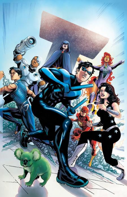 Titans #15 (Mike McKone Card Stock Cover)