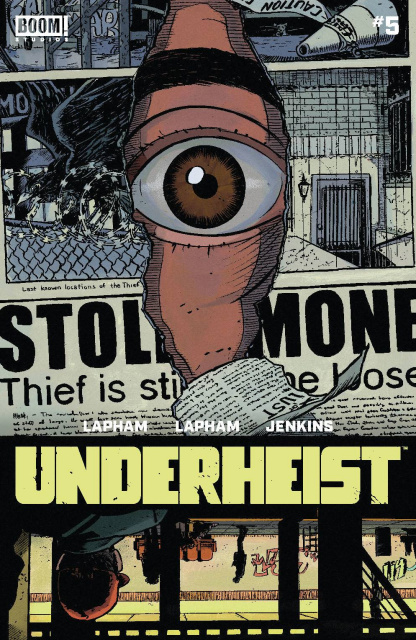 Underheist #5 (Lapham Cover)