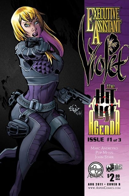 Executive Assistant Violet #1 (Francisco Cover)
