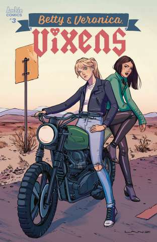 Betty & Veronica: Vixens #3 (Lanz Cover)