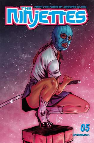 The Ninjettes #5 (Federici Cover)