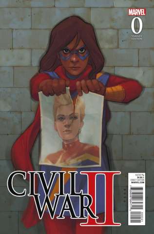 Civil War II #0 (Noto Kamala Cover)