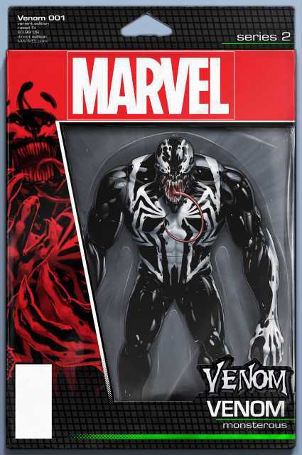 Venom #1 (Christopher Action Figure Cover)