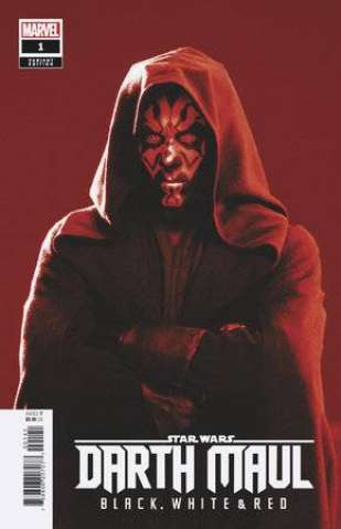 Star Wars: Darth Maul - Black, White & Red #1 (Movie Cover)