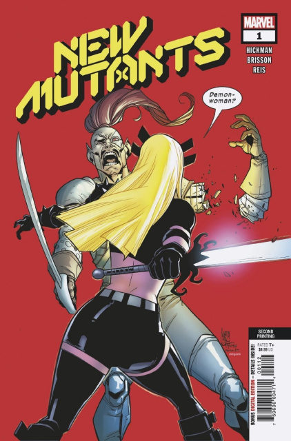 New Mutants #1 (Camuncoli 2nd Printing)