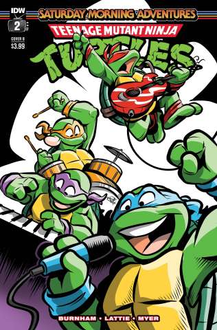 Teenage Mutant Ninja Turtles: Saturday Morning Adventures #2 (Fosgitt Cover)