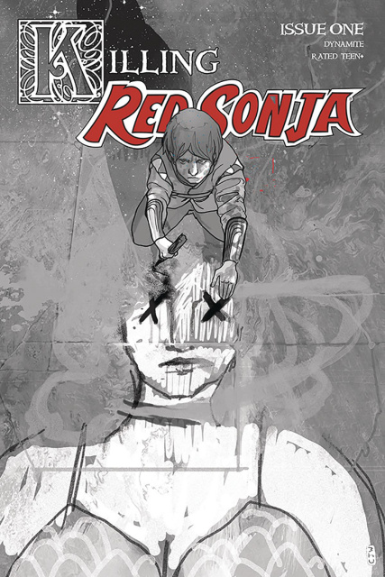 Killing Red Sonja #1 (10 Copy Ward Grayscale Cover)