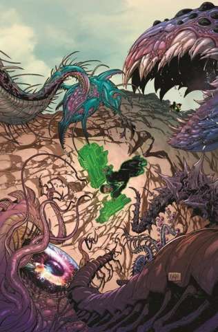Green Lantern: War Journal #7 (Montos Cover)