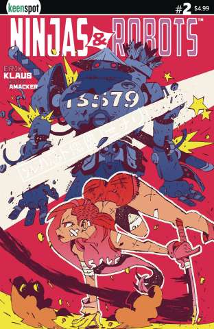 Ninjas & Robots #2 (Lankry Cover)