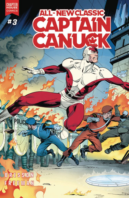 All-New Classic Captain Canuck #3 (Freeman Cover)