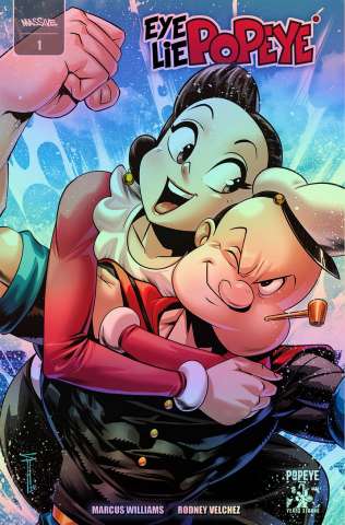 Eye Lie Popeye #1 (Acuna Foil Variant Cover)