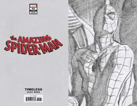 The Amazing Spider-Man #50 (Timeless Virgin Sketch Cover)