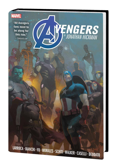 Avengers by Jonathan Hickman Vol. 2 (Omnibus Ribic Cover)