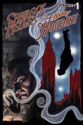 Sherlock Holmes vs. Harry Houdini #1 (Worley Cover)