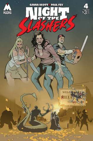 Night of the Slashers #4 (Fry Cover)