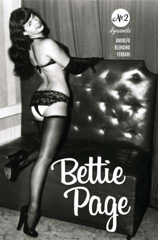 Bettie Page #2 (Photo Black Bag Cover)