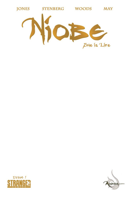 Niobe: She is Life #1 (Blank Sketch Cover)