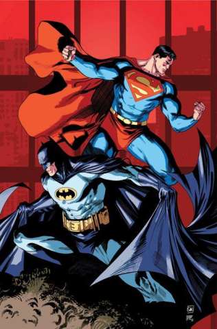 Batman / Superman: World's Finest #15 (Daniel Sampere & Bruno Redondo Card Stock Cover)