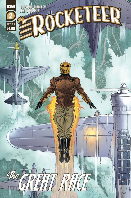 The Rocketeer: The Great Race #2 (Gabriel Rodriguez Cover)