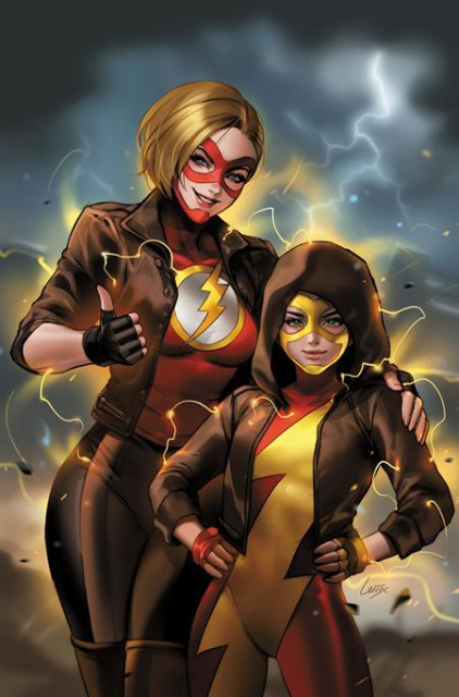 The Flash #8 (Lesley Leirix Li Card Stock Cover)