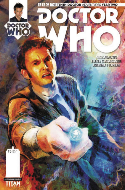 Doctor Who: New Adventures with the Tenth Doctor, Year Two #15 (Wheatley Cover)