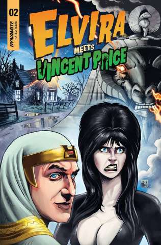 Elvira Meets Vincent Price #2 (Samu Cover)