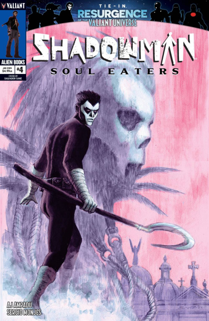 Shadowman: Soul Eaters #4 (Sanz Cover)