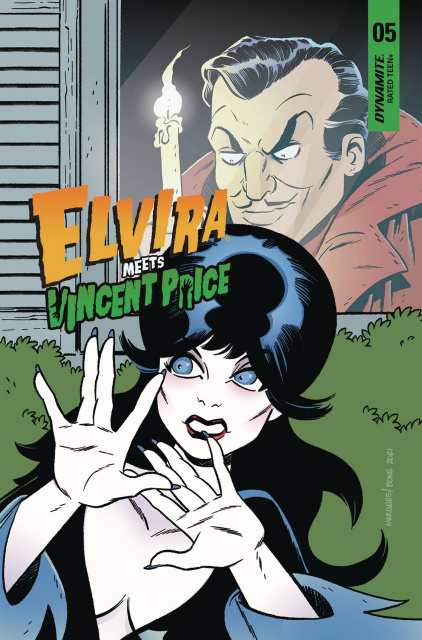 Elvira Meets Vincent Price #5 (Marques & Bone Cover)